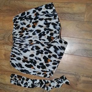 Leopard shorts